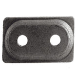 Woodys ADD2-3810-B Double Digger Aluminum Supportplate 5/16" Black 48 Pcs