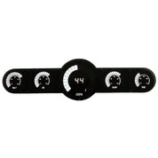 Intellitronix 5.5 Gauge Analog Bargraph Panel BG10001 - White