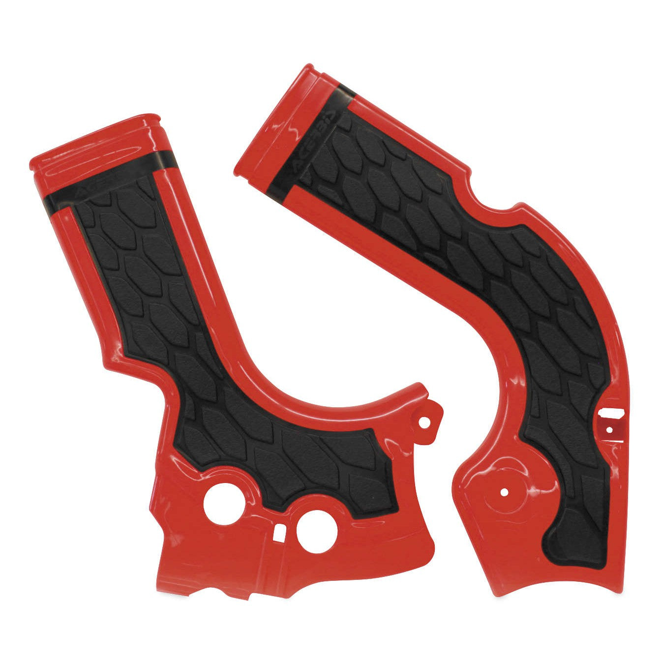 Acerbis Red/Black X-Grip Frame Guard - 2374241018