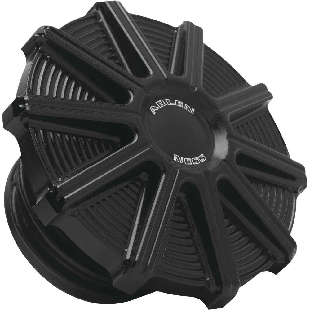 Arlen Ness 10-Gauge Black Vented Gas Cap 701-000
