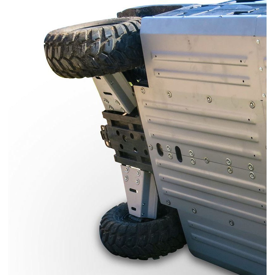 Rival Rear Aluminum A Arm Guards For Kawasaki Mule PRO DX / DXT / FX / FXT