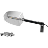 Puig GTI Turn Signal Mirror Black/Aluminum Right - 015ND