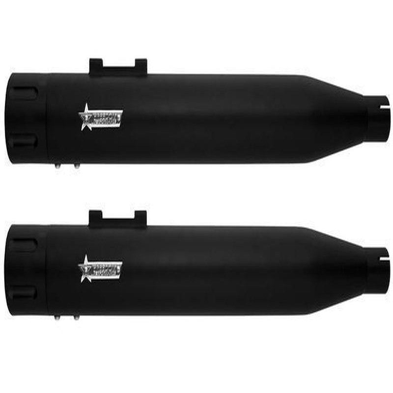Freedom Performance Eagle Slip-On Exhaust Black With Pitch Black Tip HD00620