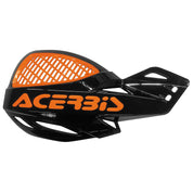 Acerbis Black/Orange Uniko Vented Handguards - 2072671009
