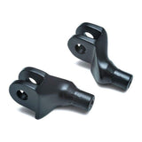 Kuryakyn Peg and Passenger Board Mount Adaptors for Indian Tapered Black