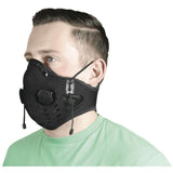 Máscaras antipolvo ATV/UTV Tek Rider Elite de neopreno, color negro