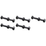 Set of 5 Shear Pin  Nut Noma 301172  1/4 IncH-20 2 Inch