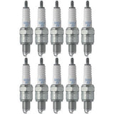Set of 10 NGK Standard Spark Plugs for Suzuki DR-Z110 2005-2003 Engine 110cc