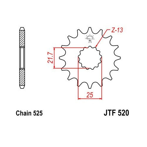 Sv650 2024 front sprocket