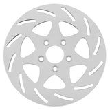 Bikers Choice Mirror Polished Brake Rotor For Harley-Davidson FLH 1984-2007 Front Right 7-Spade