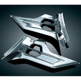 Kuryakyn Chrome Louvered Side Battery Box Accent Trim Honda Goldwing F6B 2016
