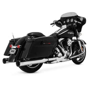 Vance And Hines Eliminator 400 Slip On Exhaust Chrome Black With Fuelpak FP3