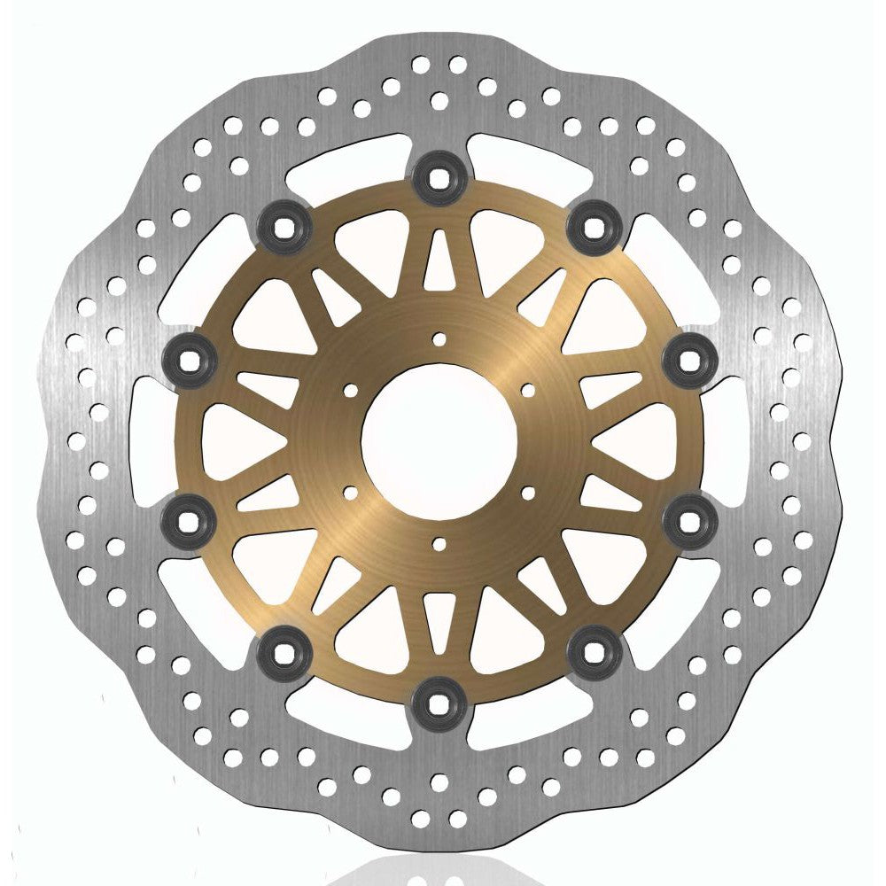 BikeMaster Brake Rotor For Honda CBR900RR 1998-1999 Contour Front Silver