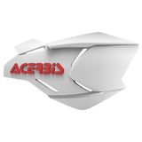 Acerbis White/Red X-Factory Replacement Shields - 2634651030