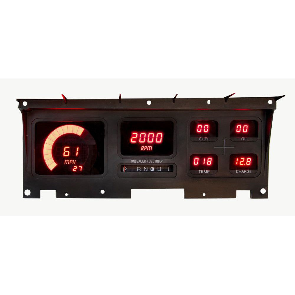 Intellitronix 1980-1986 Ford Truck F Series LED Digital DP1011 - Red