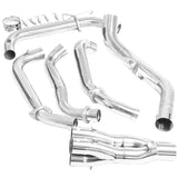Colector de escape Lextek de acero inoxidable - DWNPP066