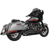 Freedom Performance Sharp Curve Radius Exhaust with Star Tips Black - HD01246