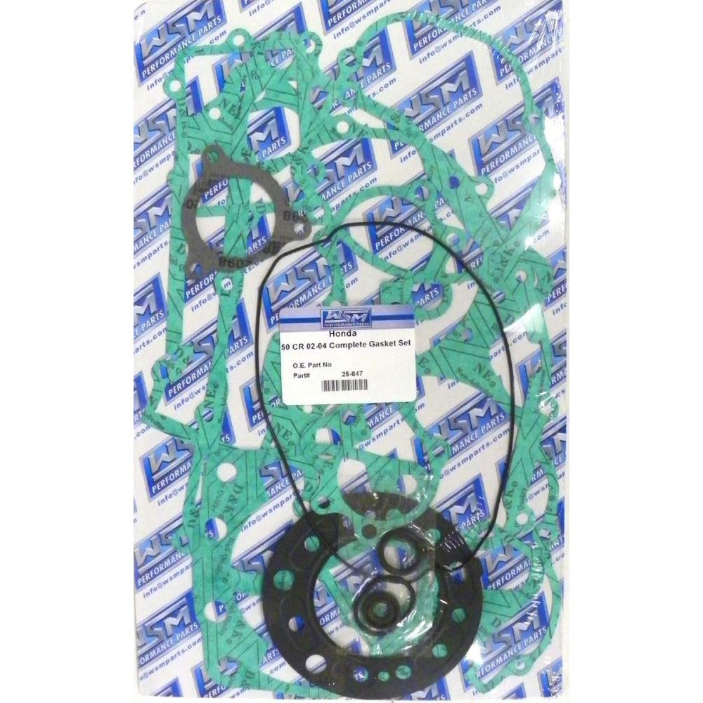 WSM Complete Gasket Kit For Honda 250 CR 02-04 25-647
