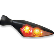 Kuryakyn Micro Rhombus Marker Lights Satin Black 2544