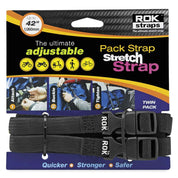 Rok Straps Medium-Duty Tie Down Straps 5/8" W Cruiser Black - ROK10314