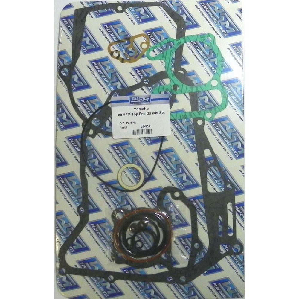 WSM Complete Gasket Kit For Yamaha 80 Grizzly / Raptor 02-08 25-504