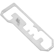 DragonFire Racing Shifter Plate Stainless - 04-6903
