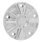 Arlen Ness Tech Chrome 10 Gauge Points Ignition Timing Cover Harley Twin Cam New