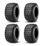 Juego completo de neumáticos Maxxis RAZR Cross Bias (6 capas) para ATV, 22x10-11 (4)
