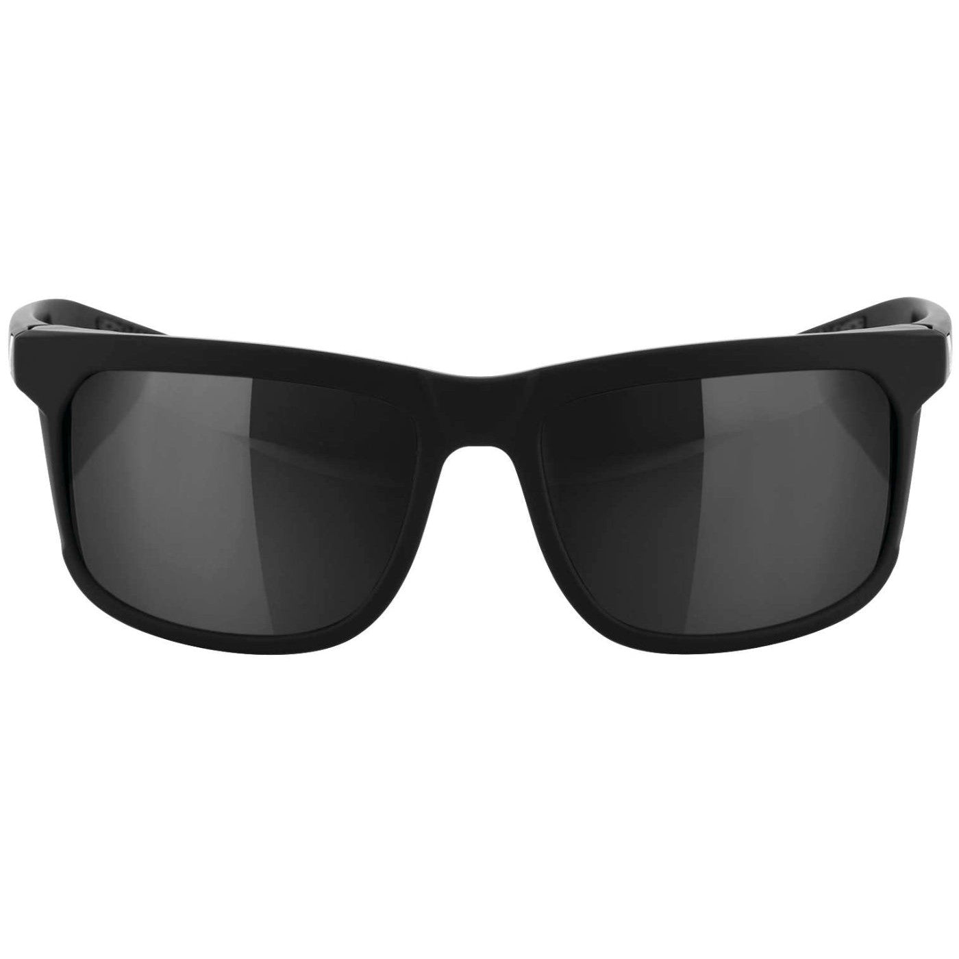 100% Hakan Sunglasses Soft Tact Black/Grey with PeakPolar Grey Lens - 61036-100-47