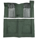 ACC Replacement Carpet Kit For 1970-1971 Ford Torino GT 2DR Hardtop 4spd with 2 Dark Green Inserts - CHOOSE COLOR