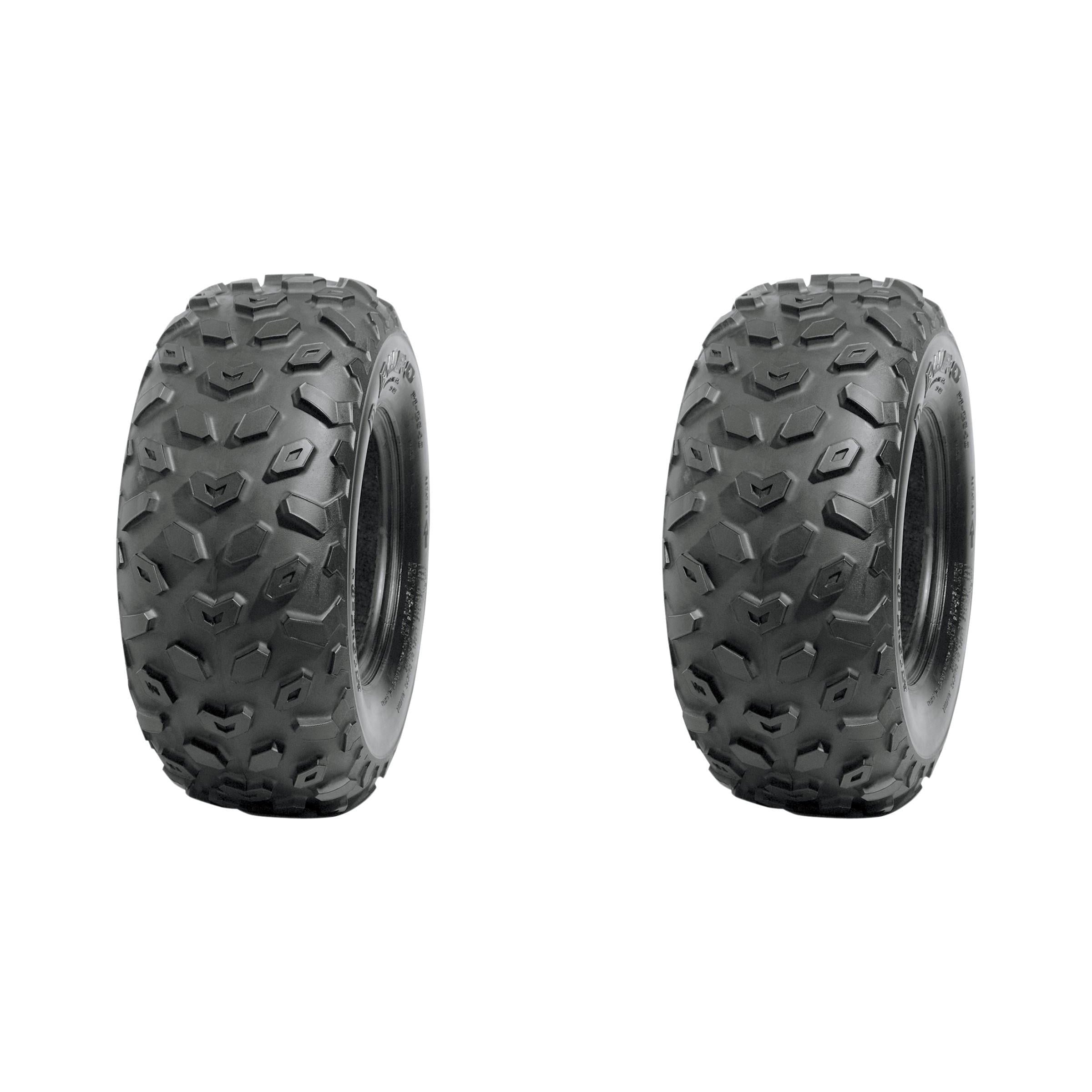 Set of 2 DURO DI-K549 Front Tires 19x7-8 2-ply