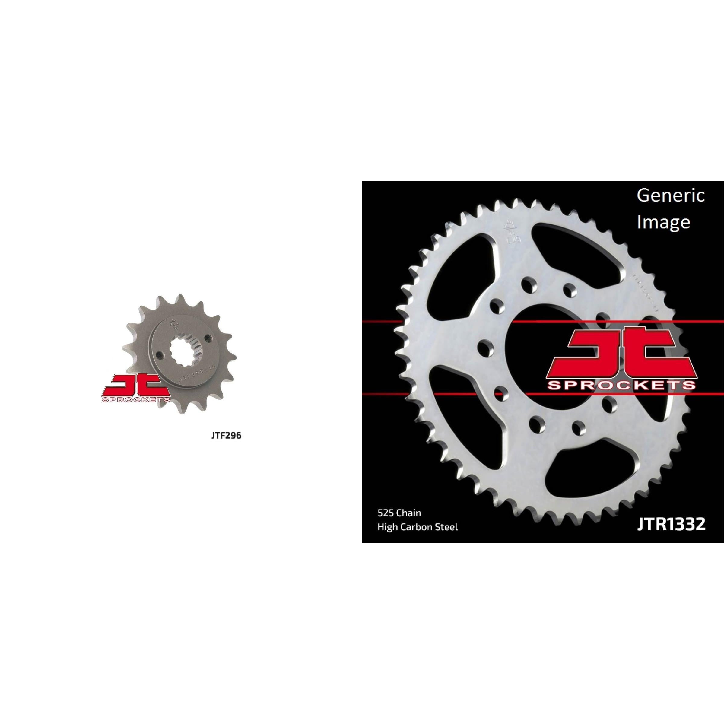 Front & Rear Sprocket Kit for Street HONDA VT600C 1989-2007