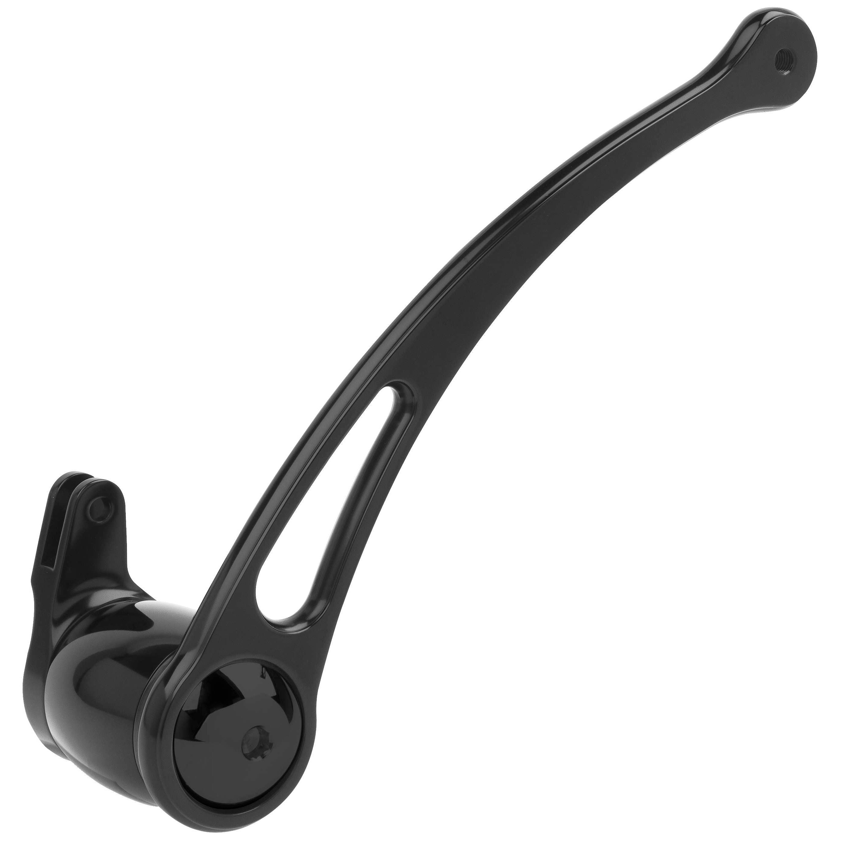 Arlen Ness Radius Black Extended 1" Brake Lever Harley Touring 14-16 New