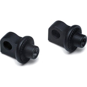 Kuryakyn Universal Peg Adaptors Splined Peg Satin Black