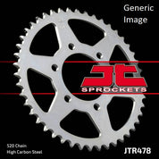 520 BMOR Chain Natural, Front & Rear Sprocket Kit for KAWASAKI ER-6N 2010-2016