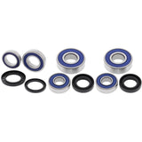 Kit de cojinetes para ruedas delanteras y traseras compatible con Suzuki LT-250EF 85-86