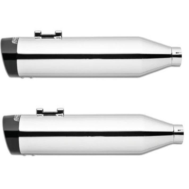 Freedom Performance Liberty Slip-On Mufflers Chrome/Black Indian Scout 2015-2017