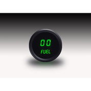 Intellitronix Fuel Level LED Digital Gauge in Black Bezel - Green