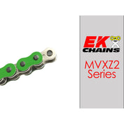 Ek Chains Drivetrain 120 / Green EK 525-MVXZ2 Motorcycle Drive Chain (Specify Links and Color) Rivet Master Link