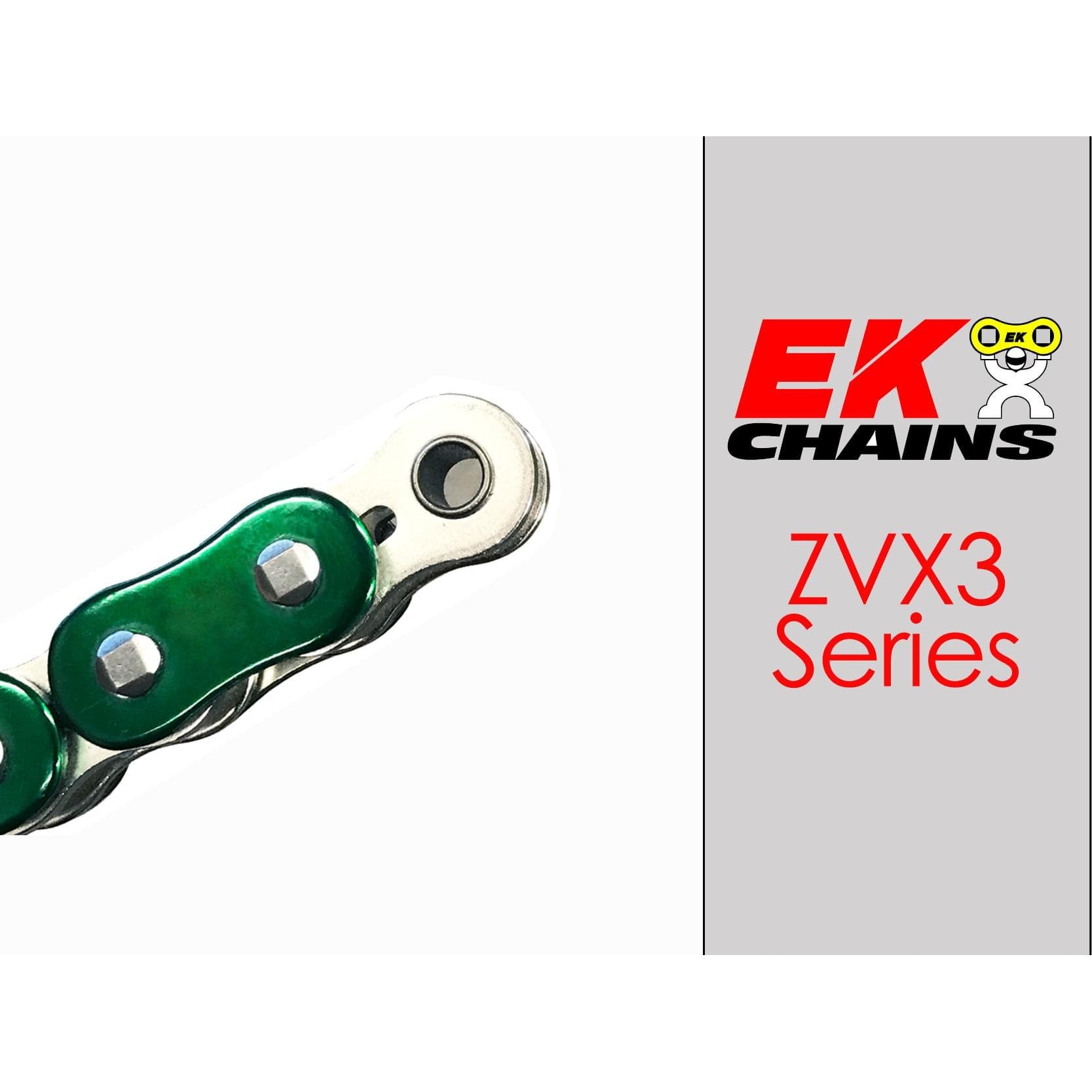 【冬バーゲン★特別送料無料！】 Chain Drive Motorcycle 530-ZVX3 EK (Specify Color and Links トライアルセット・サンプル