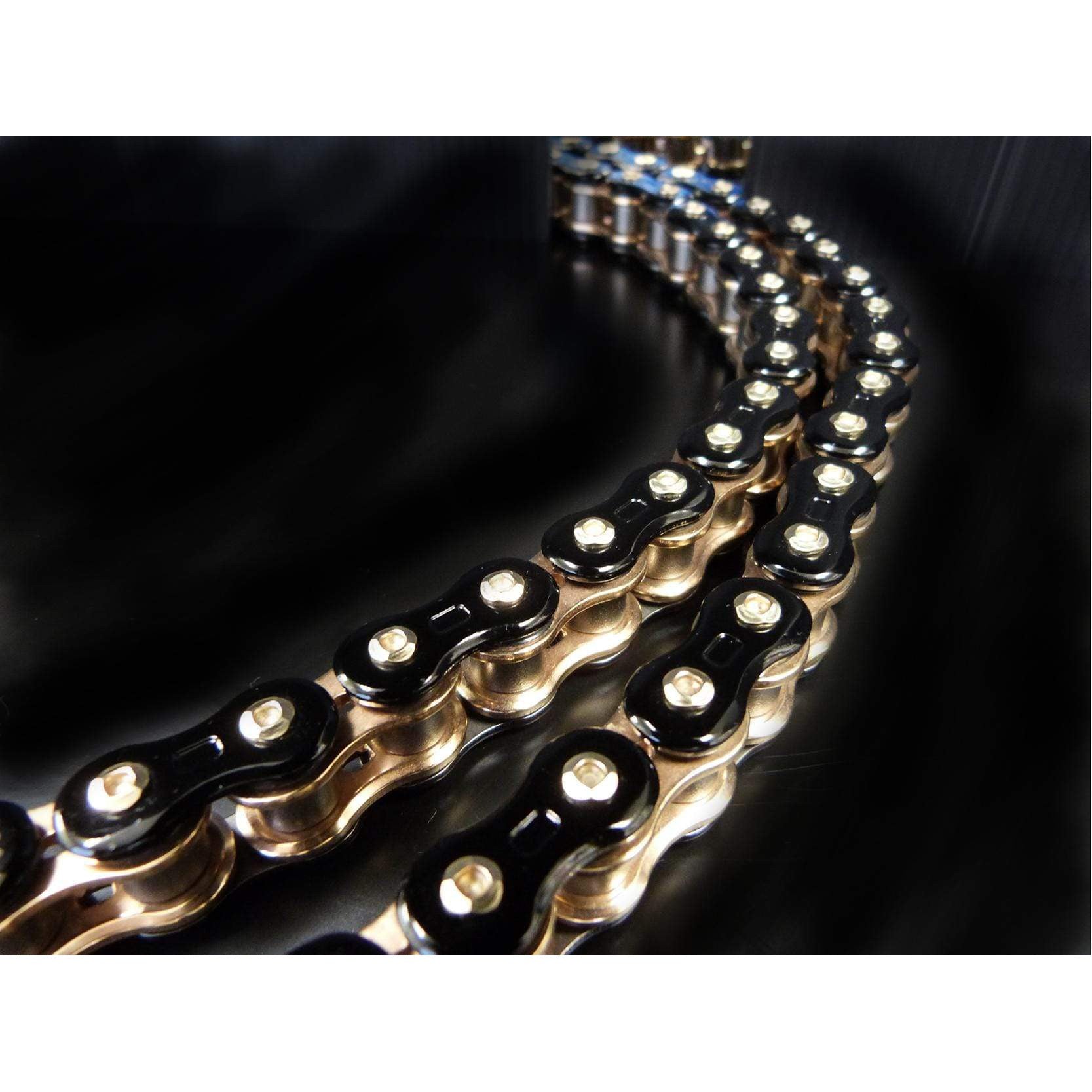 Ek Chains Drivetrain Black/Gold EK 520-SM3D MX Drive Chain - 120 Links (Specify Color) Clip Master Link