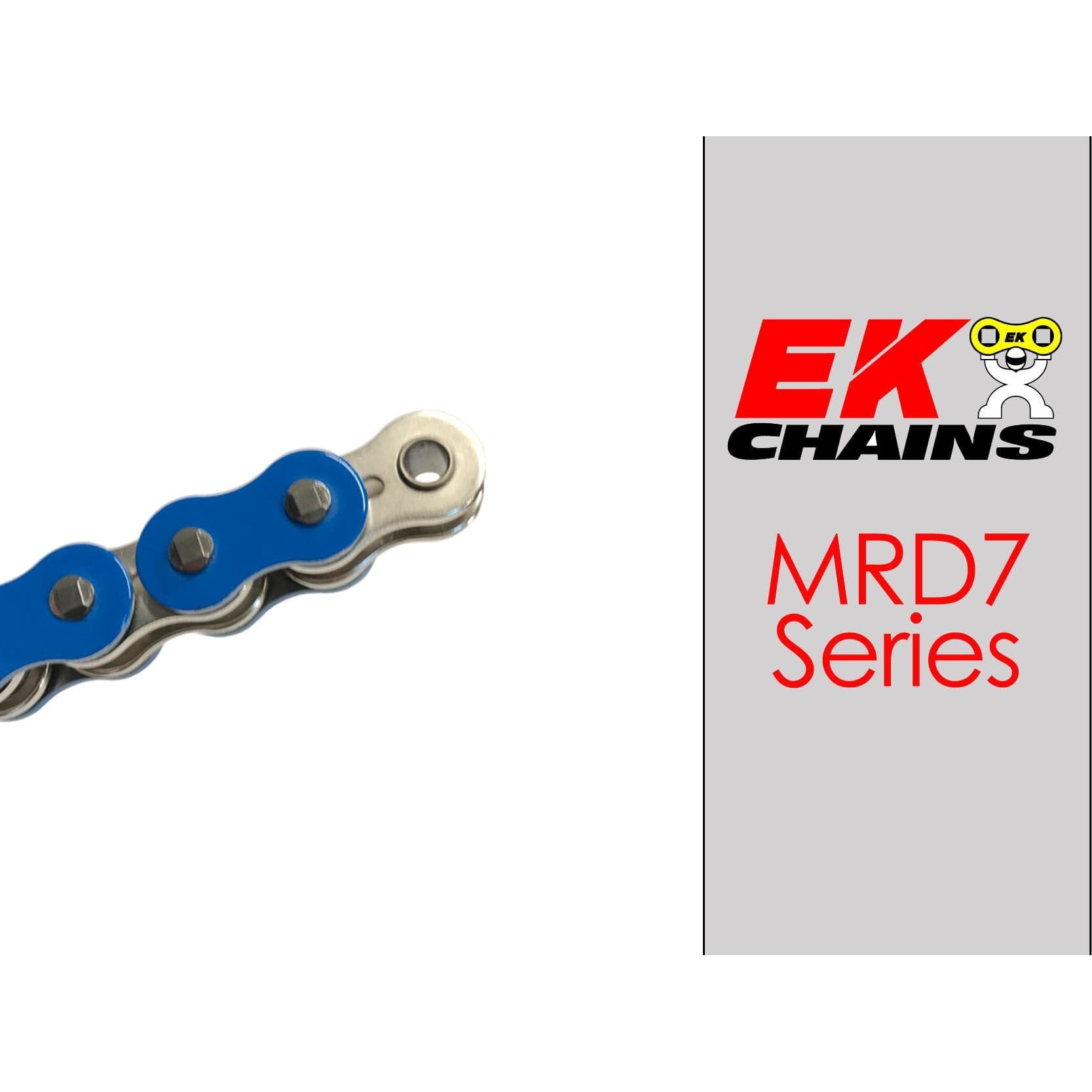 Ek Chains Drivetrain Blue EK 520-MRD7 MX Drive Chain - 120 Links (Specify Color) Clip Master Link