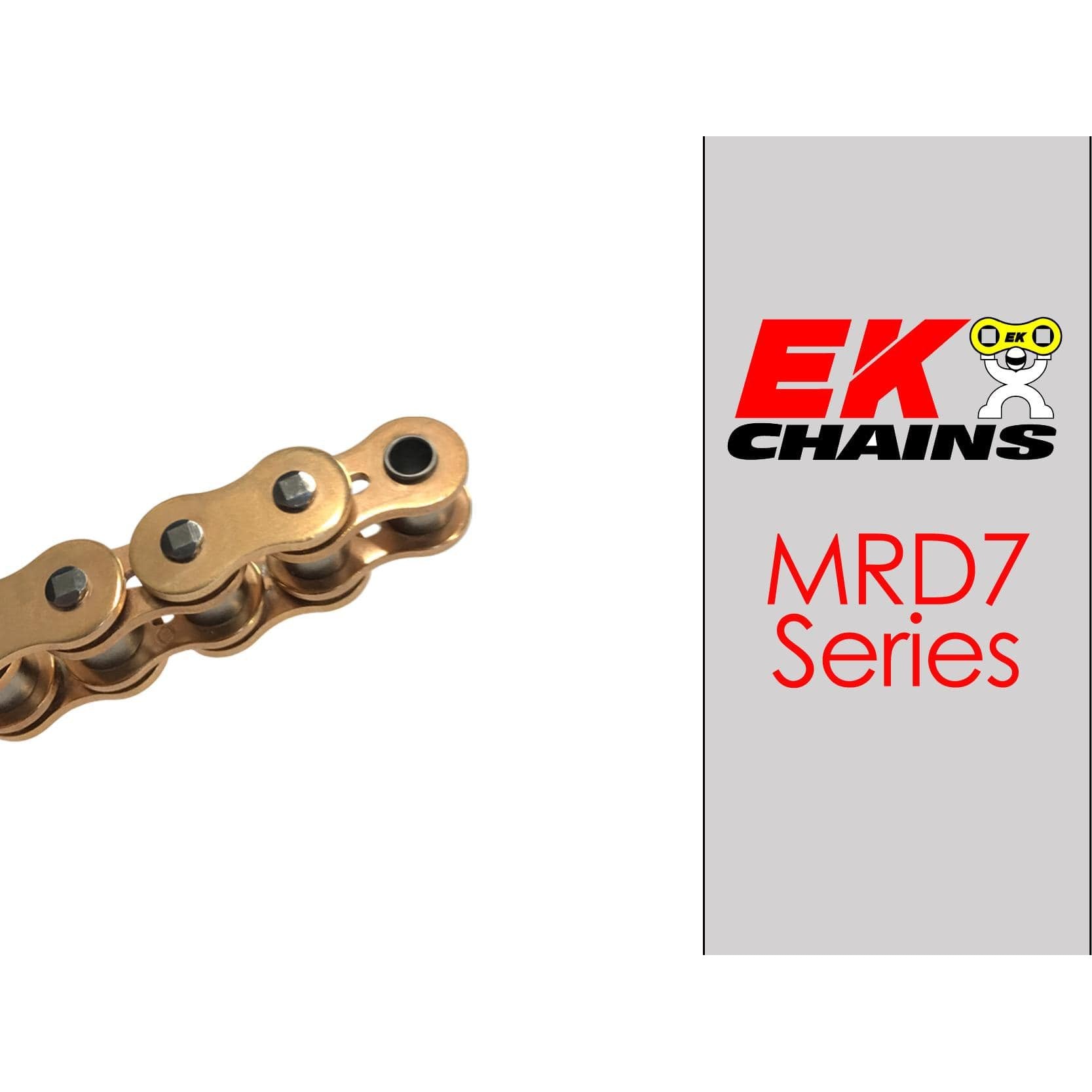 EK 520-MRD7 MX Drive Chain - 120 Links (Specify Color) Clip Master Link