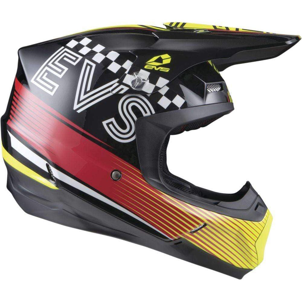  Black EVS T5 Torino Helmet