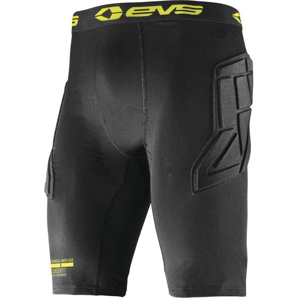  Black EVS Tug Padded Riding Shorts