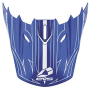 EVS Apparel Blue/White EVS T5 Pinner Replacement Visor