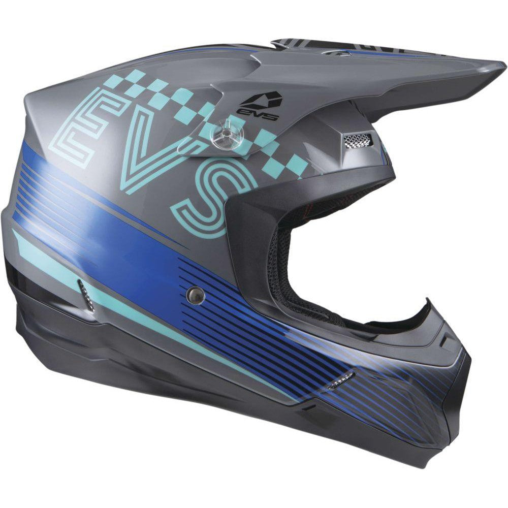  Grey EVS T5 Torino Helmet