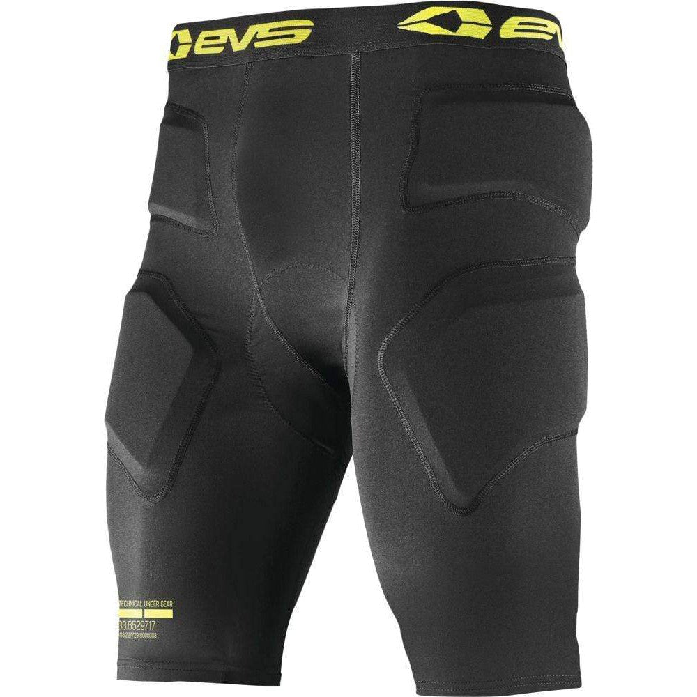  Black EVS Tug Impact Riding Shorts