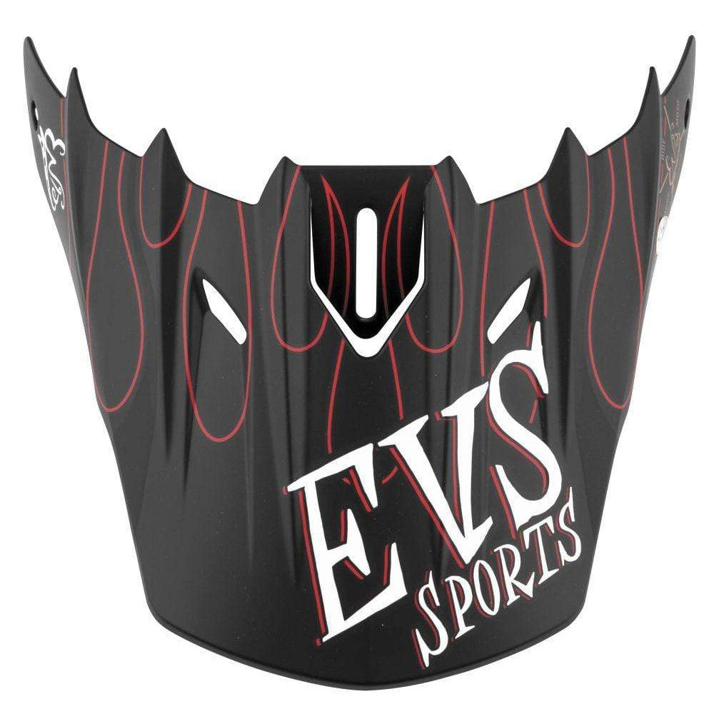 EVS Apparel Matte Black EVS T5 Fink Replacement Visor