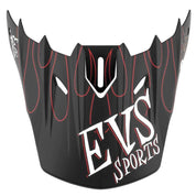 EVS Apparel Matte Black EVS T5 Fink Replacement Visor